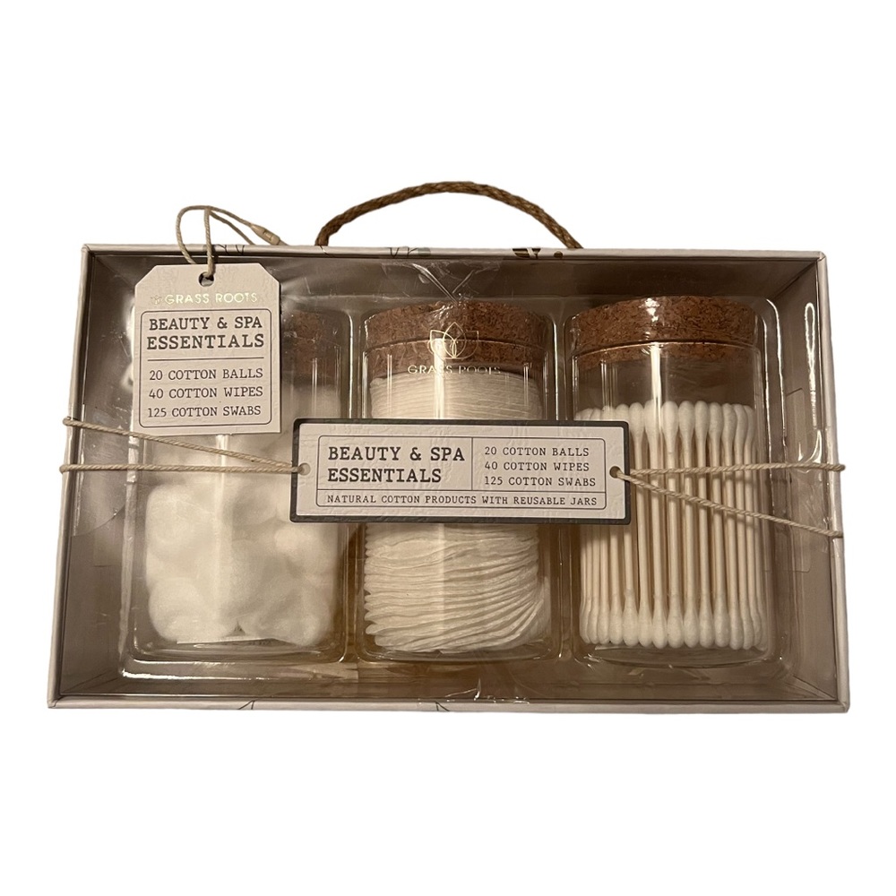 Beauty & Spa Essentials - Reusable Jars